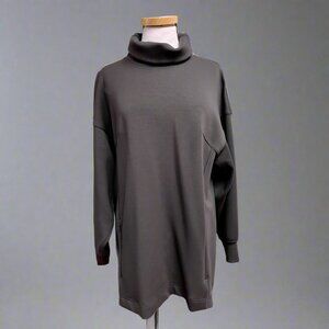 lululemon black Modal blend turtleneck tunic, size 8